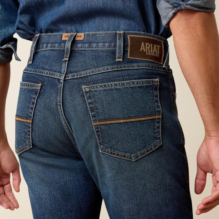 Ariat Men's M7 Ray Dark Wash Classic Rise Pro Series Slim Fit Straight Leg Jeans 10073015