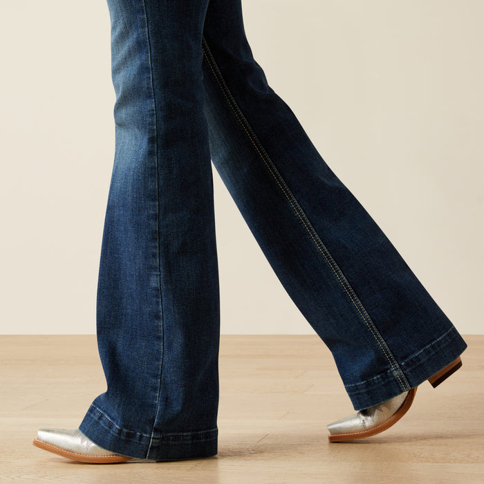 Ariat Women's Athena Paula Slim Fit High Rise Trouser Jeans 10058912-Painted Cowgirl Western Store