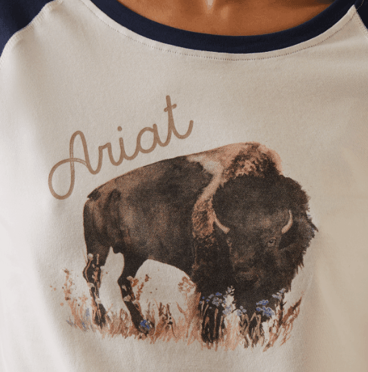 Ariat Women's Painted Dreams 3/4 Sleeve Tee 10043408