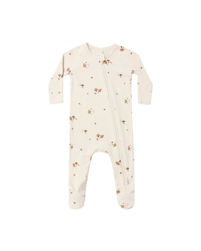 Bamboo Zip Footie || Woodland