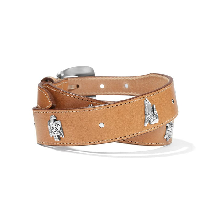 Bandits Ladies Light Brown Desert Friends Leather Belt B60474