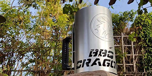 BBQ Dragon Chimney of Insanity Charcoal Starter - Smoker Guru