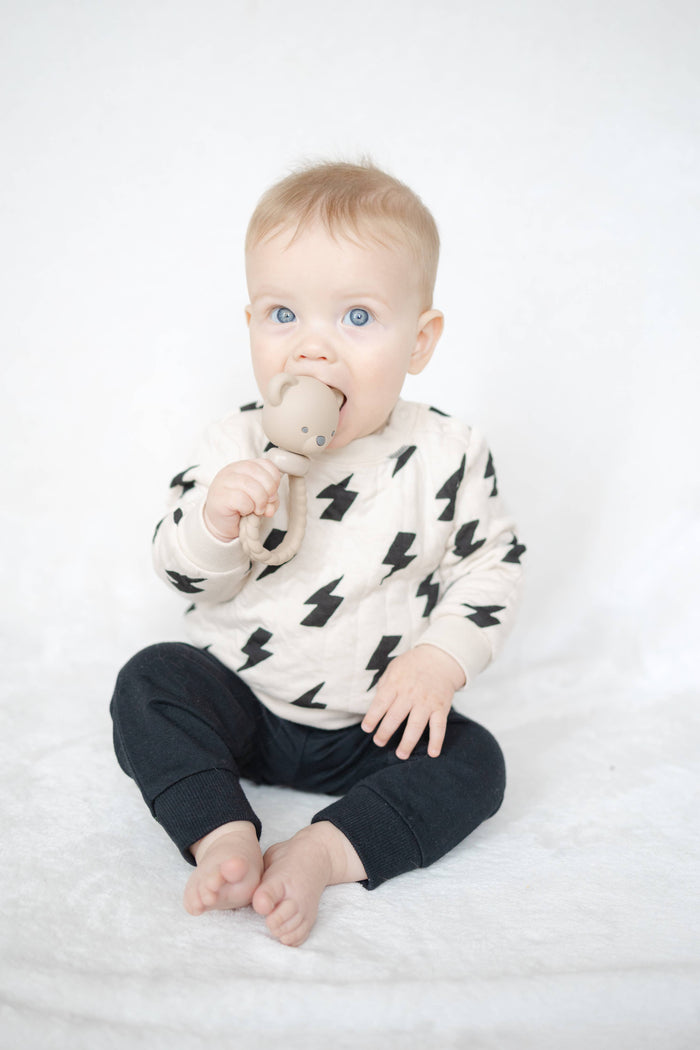 Bear Sweetie Rattle - Wee Bee Baby Boutique
