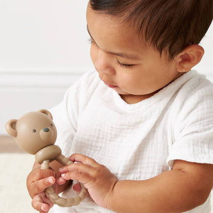 Bear Sweetie Rattle - Wee Bee Baby Boutique
