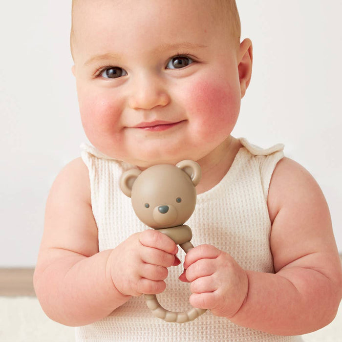 Bear Sweetie Rattle - Wee Bee Baby Boutique