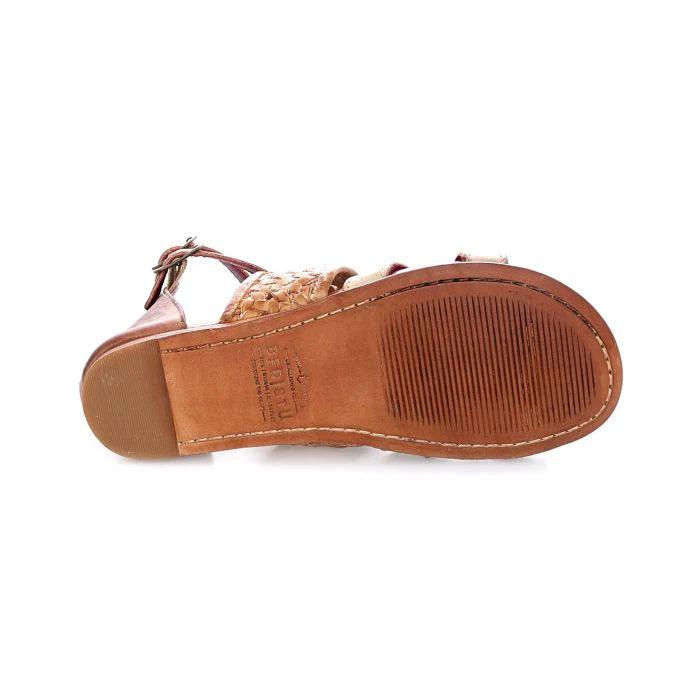 Bed Stu Women's Capriana Cafe Latte Rustic Leather Sandals F373037-CLRT-Painted Cowgirl Western Store