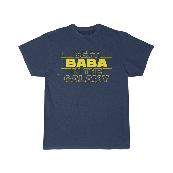 Best Baba In The Galaxy T-Shirt $14.99 | Athletic Navy / S T-Shirt