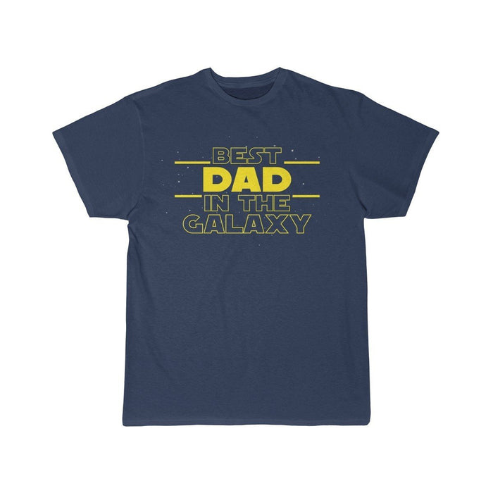 Best Dad In The Galaxy T-Shirt $14.99 | Athletic Navy / S T-Shirt
