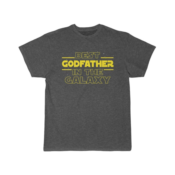 Best Godfather In The Galaxy T-Shirt $14.99 | Charcoal Heather / S T-Shirt