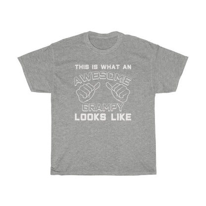 Best Grampy Gifts: "This Is What An Awesome Grampy Looks Like" Grandpa Father's Day Mens T-Shirt