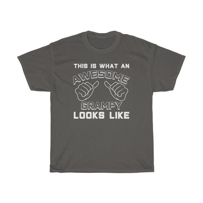 Best Grampy Gifts: "This Is What An Awesome Grampy Looks Like" Grandpa Father's Day Mens T-Shirt