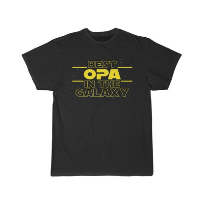 Best Opa In The Galaxy T-Shirt $16.99 | Black / L T-Shirt