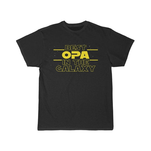 Best Opa In The Galaxy T-Shirt $16.99 | Black / L T-Shirt