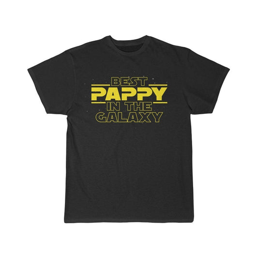 Best Pappy In The Galaxy T-Shirt $16.99 | Black / L T-Shirt
