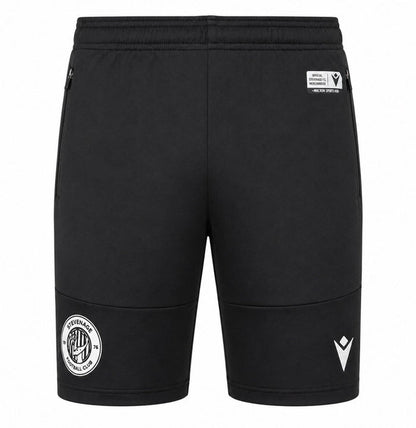 Black Zipped Pocket Shorts