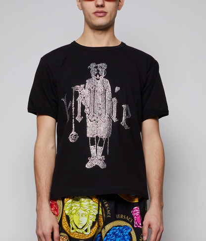 Blohsh Crystal Graphic Tee – Size S Men's