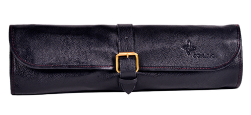 boldric-one-buckle-leather-knife-bag-black-free-shipping