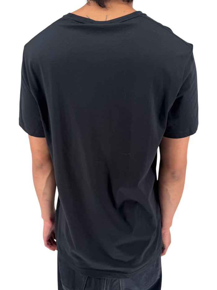 BOSS Hugo Boss Black Slim Fit Crew Neck Logo T-Shirt Mens XXL NWT Cotton Tee