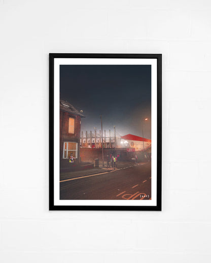 ART OF x Sheffield United Bramall Lane by Night Print | Football Art