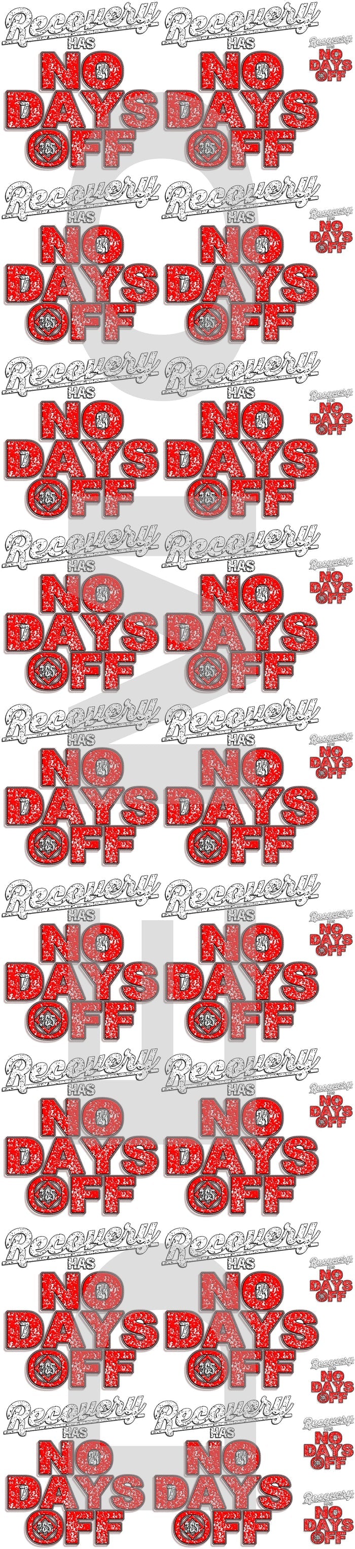 NO DAYS OFF