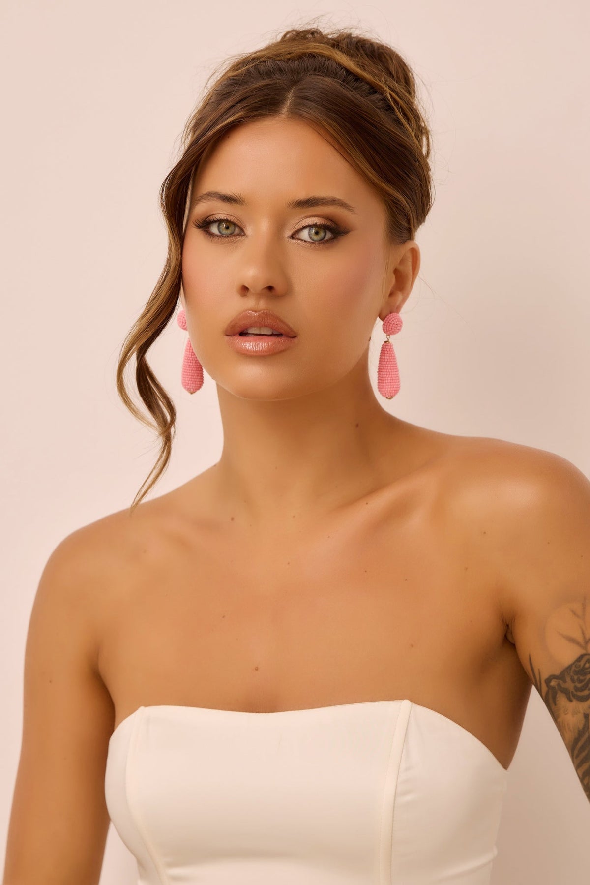 Bubble Pop Earrings - Pink