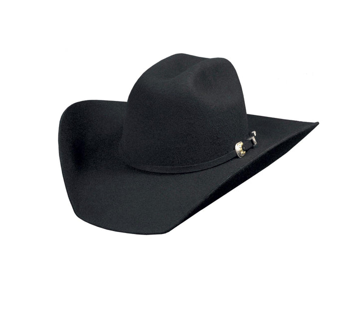 Bullhide Hat Unisex Kingman 4X Premium Wool Black Western Cowboy Hat 0550BL-Painted Cowgirl Western Store