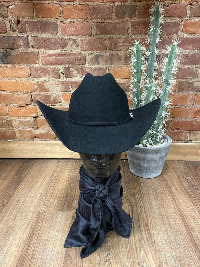 Bullhide Hat Unisex Kingman 4X Premium Wool Black Western Cowboy Hat 0550BL-Painted Cowgirl Western Store