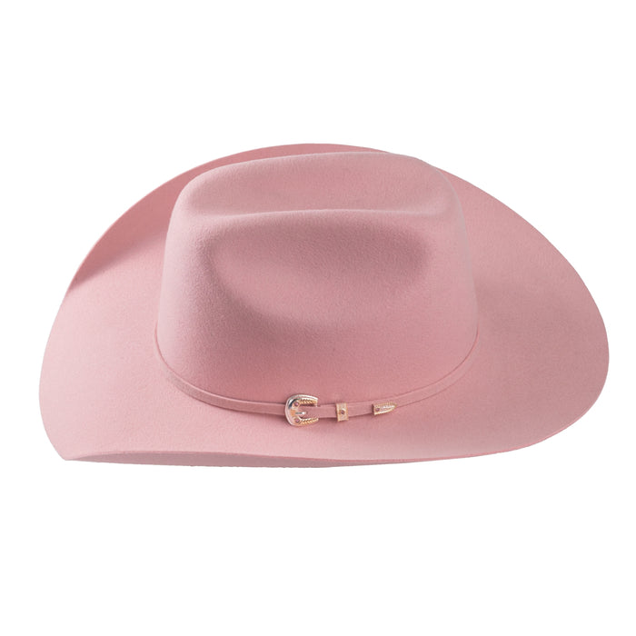 Bullhide Hat Youth Kingman Jr Pink Premium Wool Cowboy Hat 0646PNK