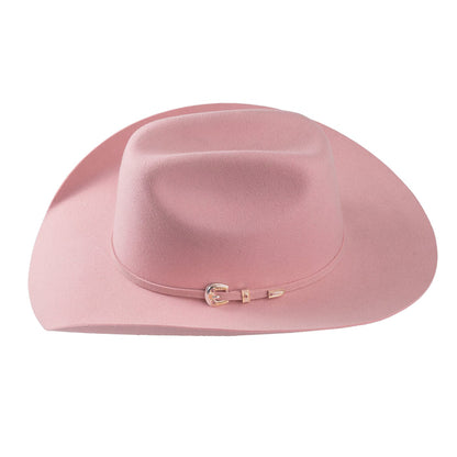 Bullhide Hat Youth Kingman Jr Pink Premium Wool Cowboy Hat 0646PNK