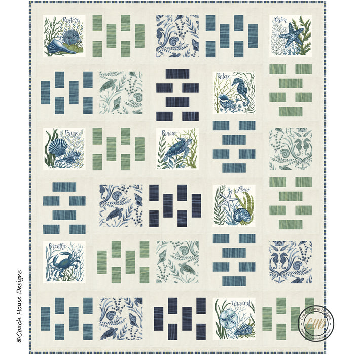 By the Shore Downloadable PDF Quilt Pattern (Pre-Order)