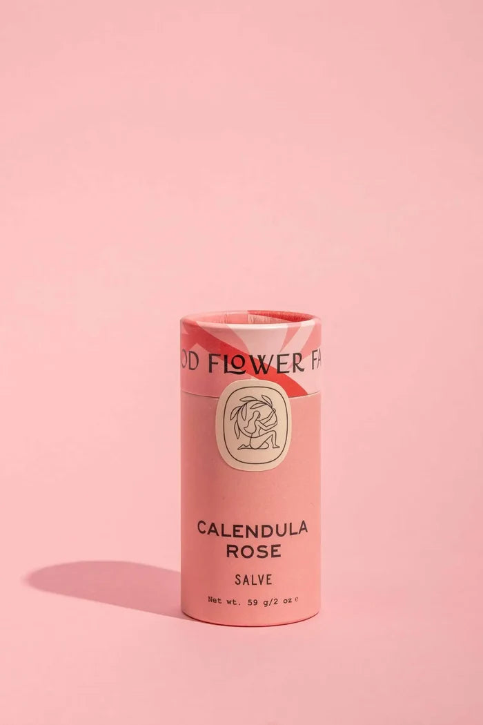 Calendula Rose Salve / 2 oz Biodegradable Stick 🌼🌹