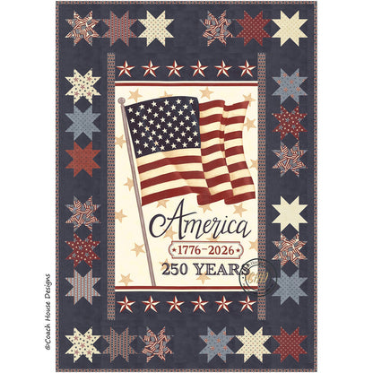 Celebrating 250 Downloadable PDF Quilt Pattern