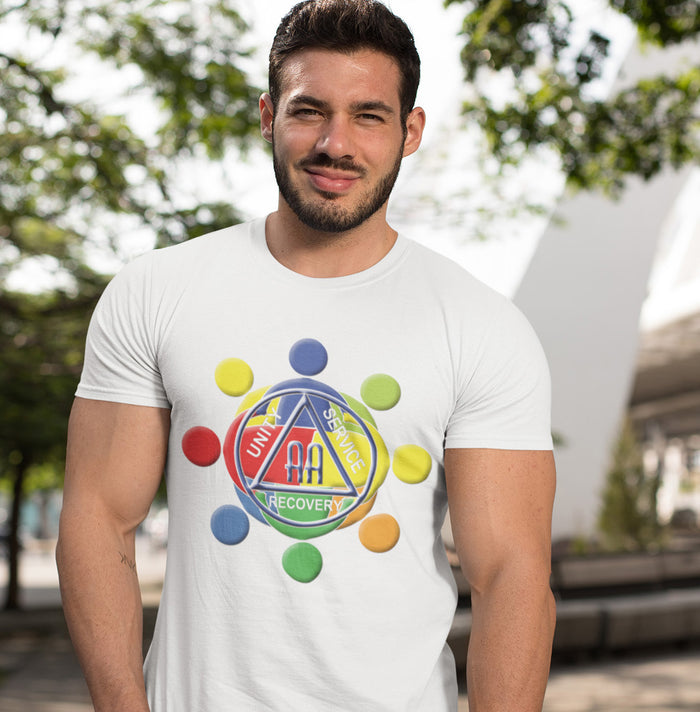 Circle Of Love AA dtg Tee