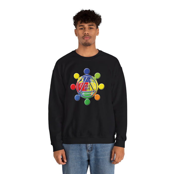 Circle Of Love dtg Crewneck Sweatshirt