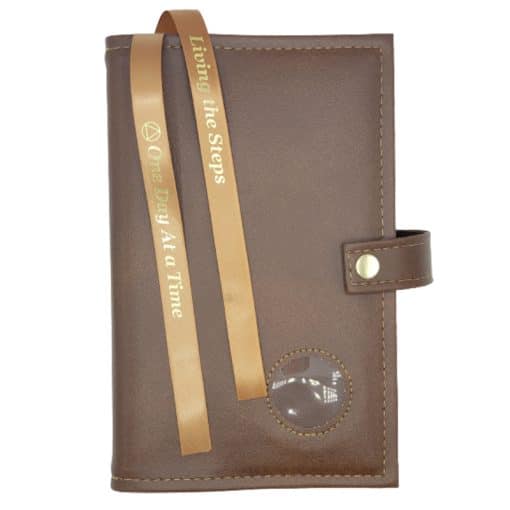 Cover-AA Double Book Cover for Regular Hardback Books with Coin Holder