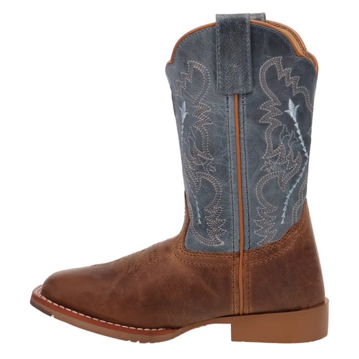 Dan Post Children/Youth Salina Tan Leather Cowboy Boots DPC4027 DPC5027