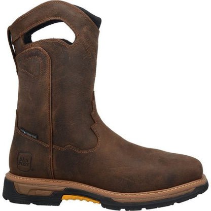 Dan Post Men's Brown Leather Thunderhead Waterproof Slip Resistant Work Boots DP56423-Painted Cowgirl Western Store