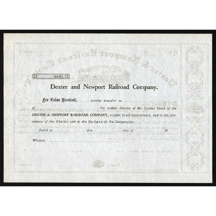 Dexter & Newport Railroad Company