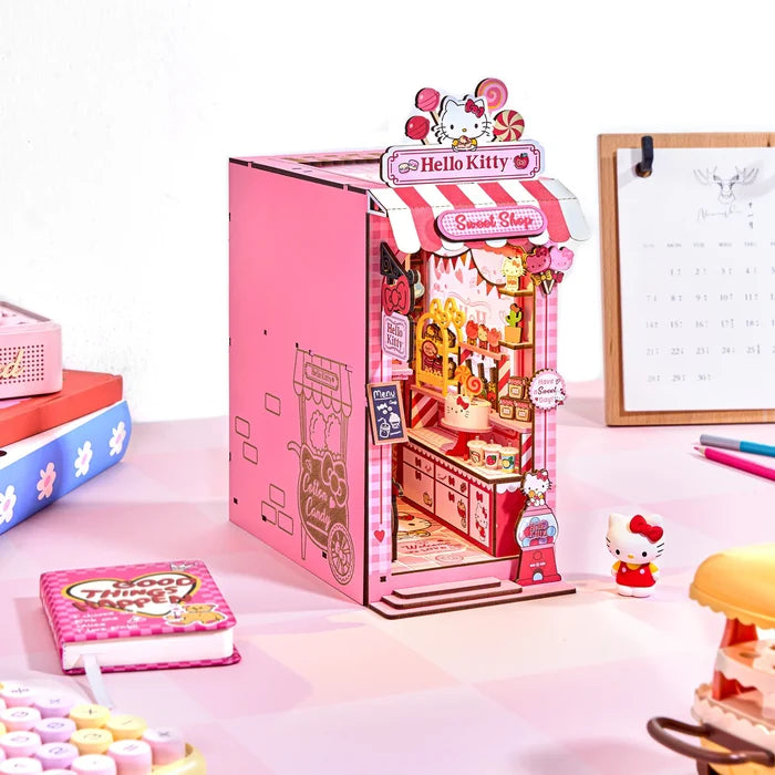 DIY Book Nook Hello Kitty Sweet Shop