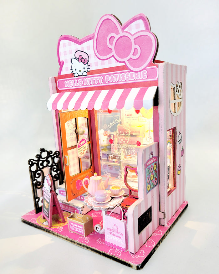 DIY Miniature House Kit | Hello Kitty Patisserie