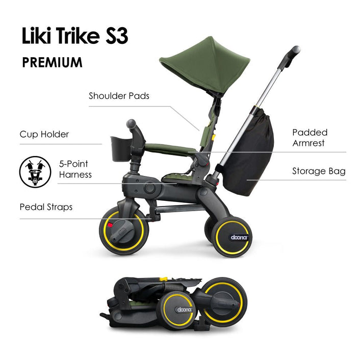 Doona Liki Trike S3 - Wee Bee Baby Boutique