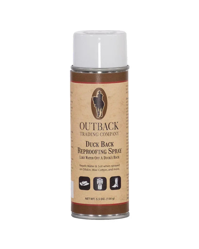 Duck Back Oilskin Reproofing Spray 5.5 oz. 1998- NON-Painted Cowgirl Western Store
