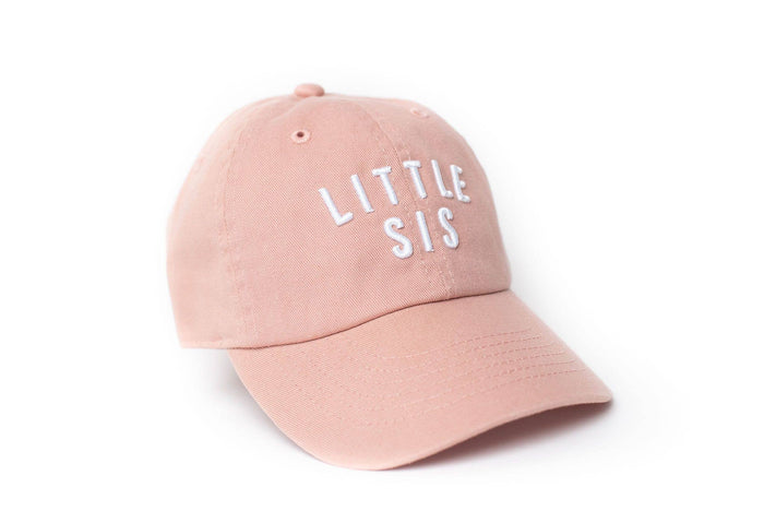 Dusty Rose Little Sis Hat - Wee Bee Baby Boutique