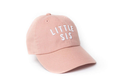 Dusty Rose Little Sis Hat - Wee Bee Baby Boutique
