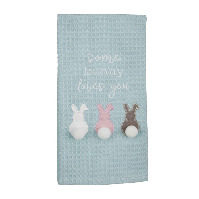 Easter Basket Hand Towel - Pine & Moss