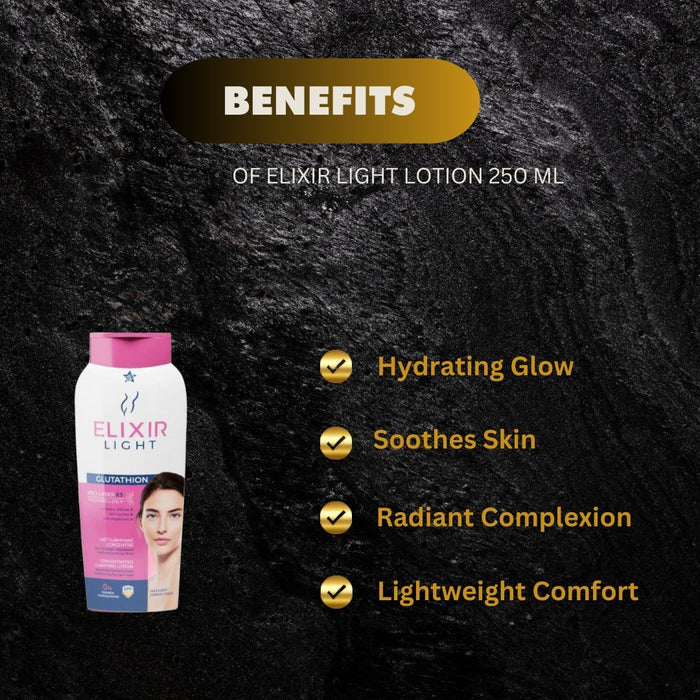 Elixir light lotion 500 ml - 16.9 Oz set