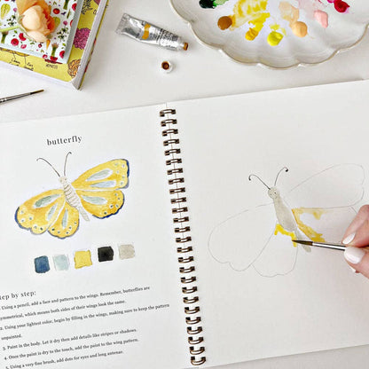 Animals watercolor workbook - Pine & Moss