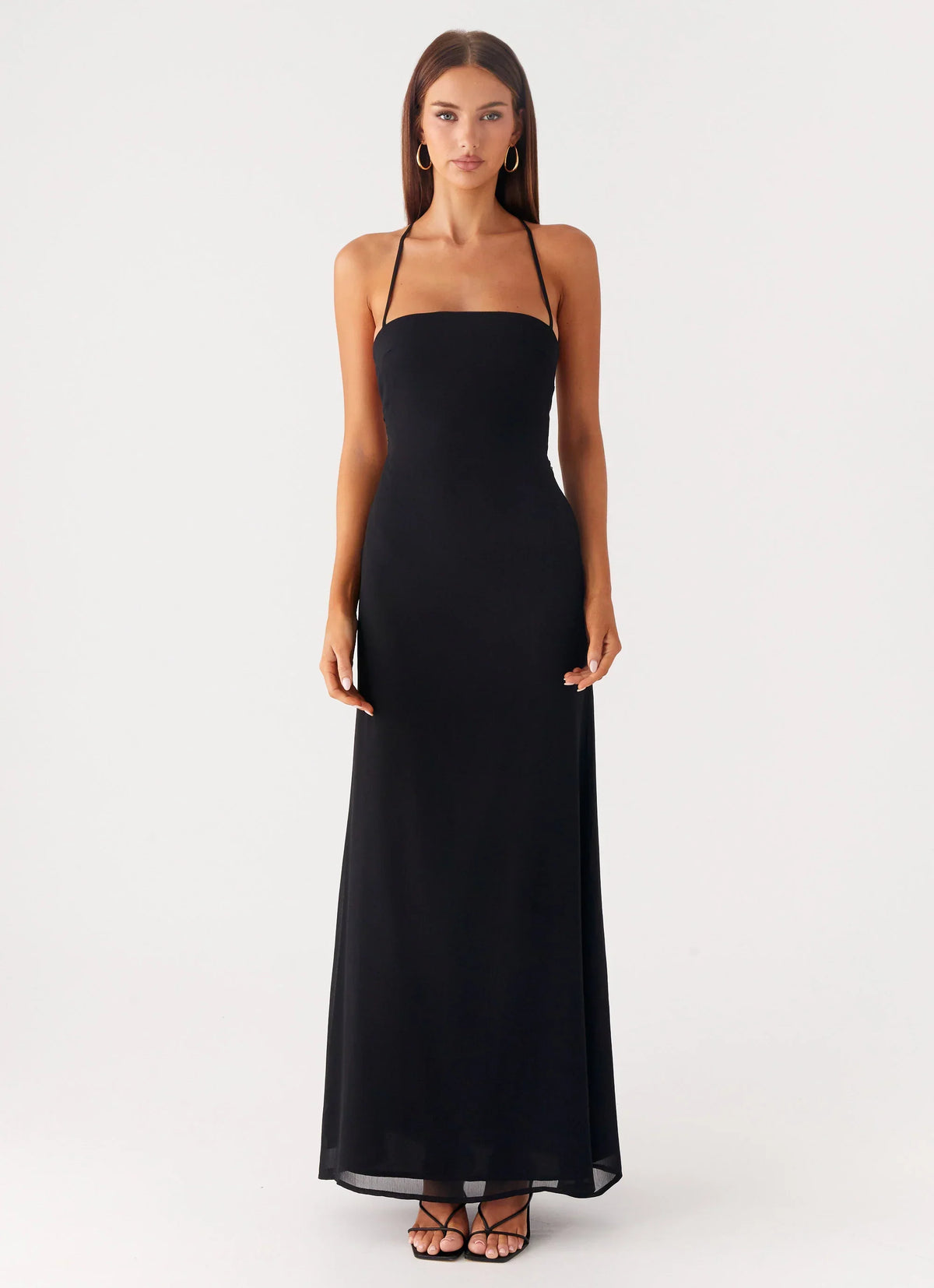 Peggy Maxi Dress - Black