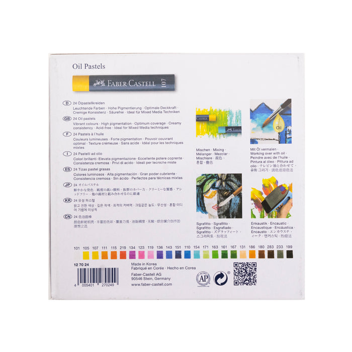 Faber-Castell Creative Studio Oil Pastels - by Faber-Castell - K. A. Artist Shop