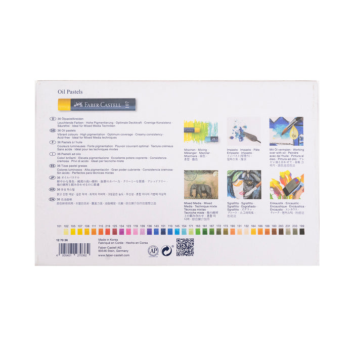 Faber-Castell Creative Studio Oil Pastels - by Faber-Castell - K. A. Artist Shop
